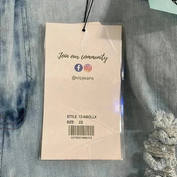 V.I.P Distressed Jeans​​ - Picture 5 of 14